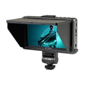 Monitor Viltrox DC-550 Pro, 5.5" HDMI, touch, 1200cd, visera, y batería NP-F550