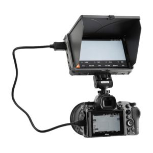 Monitor Viltrox DC-X2, 6″, 2000cd, touch, HDMI, visera y batería NP-F550