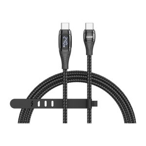 Cable de poder SmallRig 240W USB-C a USB-C con mini pantalla (5113)