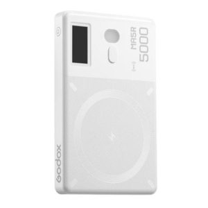 Godox MA5R RGB 2 en 1 Luz LED y Power Bank color Blanco