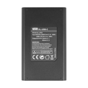 Cargador doble Newell, para Canon LP-E6