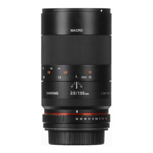 Lente Samyang 100mm f2.8 ED UMC MACRO para Canon