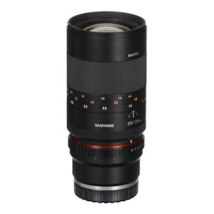 Lente Samyang 100mm f2.8 ED UMC MACRO para Nikon