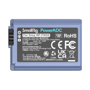 Bateria Recargable SmallRig NP-FW50 con cable USB-C (4330)