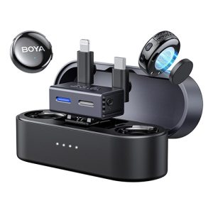 Kit de Microfonos inalambricos Boyalink 3 para Iphone/Android/Camara