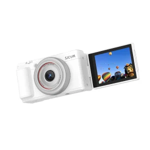 Camara Digital SJCam ZV200 de 80megapixels, 5K, estabilización. Color Blanco