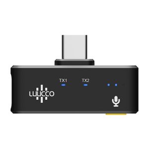 Micrófono doble Luucco Minipods-K2, puerto USB-C