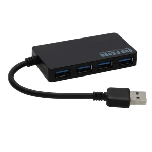 Hub adaptador USB-A 3.0, 4 en 1: 4 x USB-A