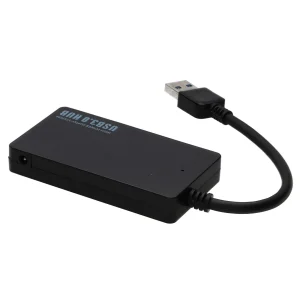 Hub adaptador USB-A 3.0, 4 en 1: 4 x USB-A