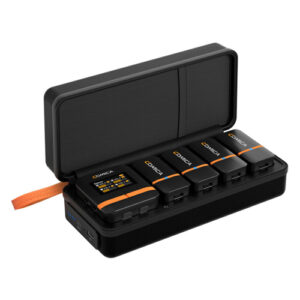 Micrófonos de 4 canales, 4 transmisores y 1 receptor COMICA Vimo Q