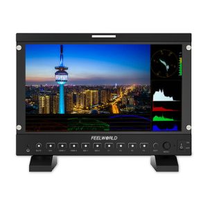 Monitor de director Feelworld Seetec P133 Pro, 13.3", 1000 nits, HDMI y SDI