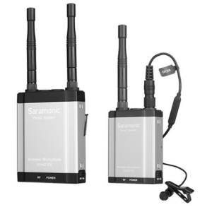 Kit de microfonos inalambricos con retroalimentacion Saramonic Vlink2 Kit1 (1 TX, 1 RX)
