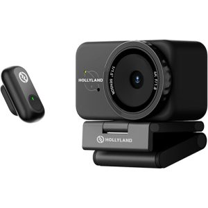 Webcam Hollyland Lyra UHD 4K con Micrófono Inalámbrico LARK A1 para streaming