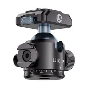 Cabeza de bola Ulanzi T100  con placa de liberación rápida, panorámico giratorio de 360 grados