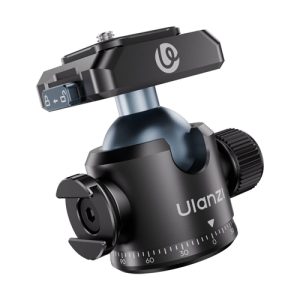 Cabeza de bola Ulanzi T100  con placa de liberación rápida, panorámico giratorio de 360 grados